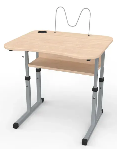 Стіл учнівський одномісний №4-7 /700х585 МФ Вересень